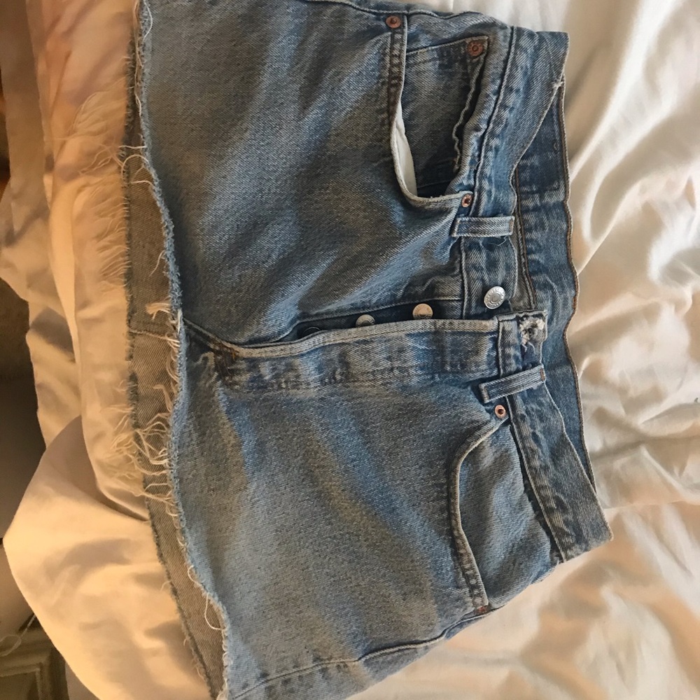 Levi’s Jean mini skirt